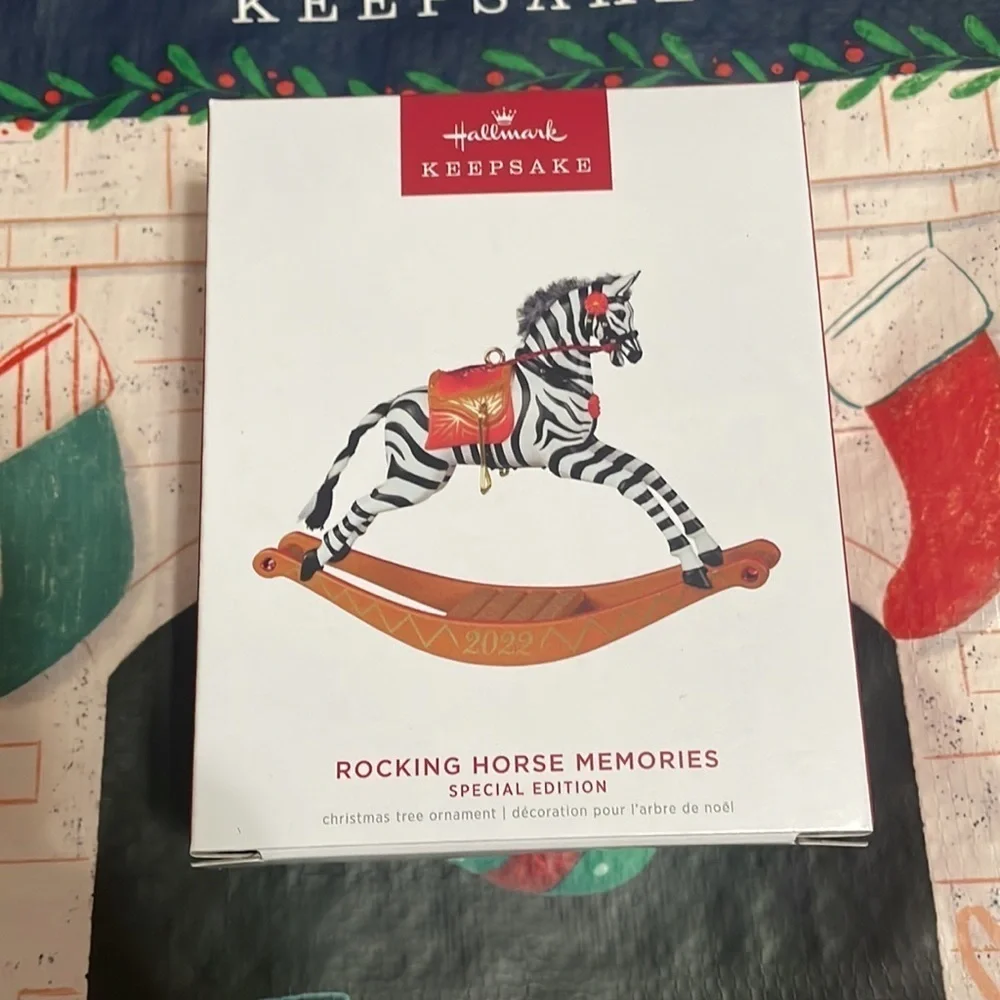 NWT 2022 Hallmark Keepsake Ornaments Lot of 4 + Free Gift Bag